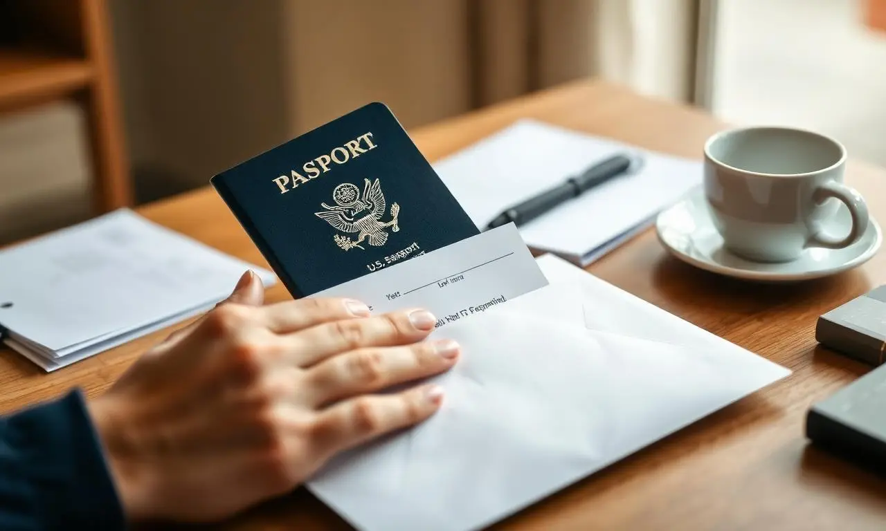 Renew your passport by mail