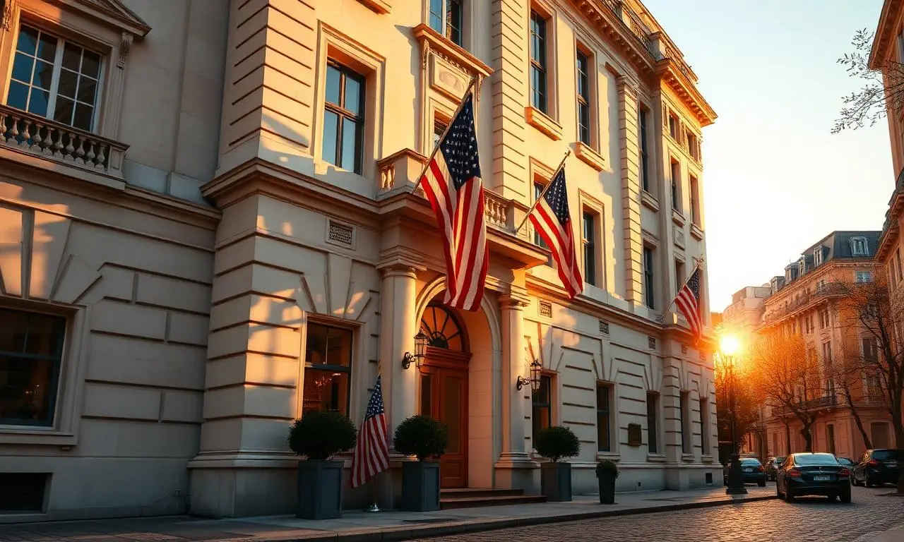U.S. embassy or consulate abroad